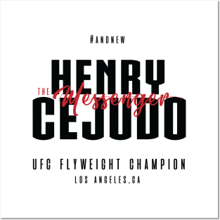 Henry Cejudo The Messenger Posters and Art